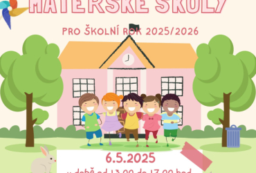 Zápis do mateřské školy