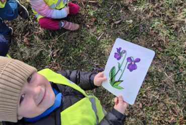 Rybičky se učí v lese